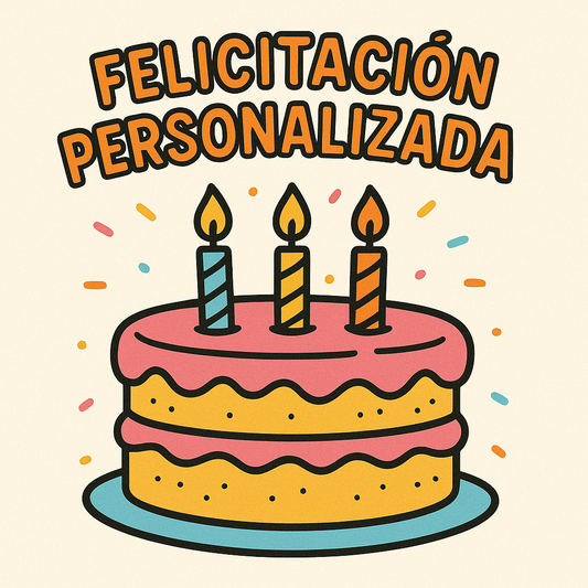 Felicitación de cumpleaños en vídeo (personalizada)