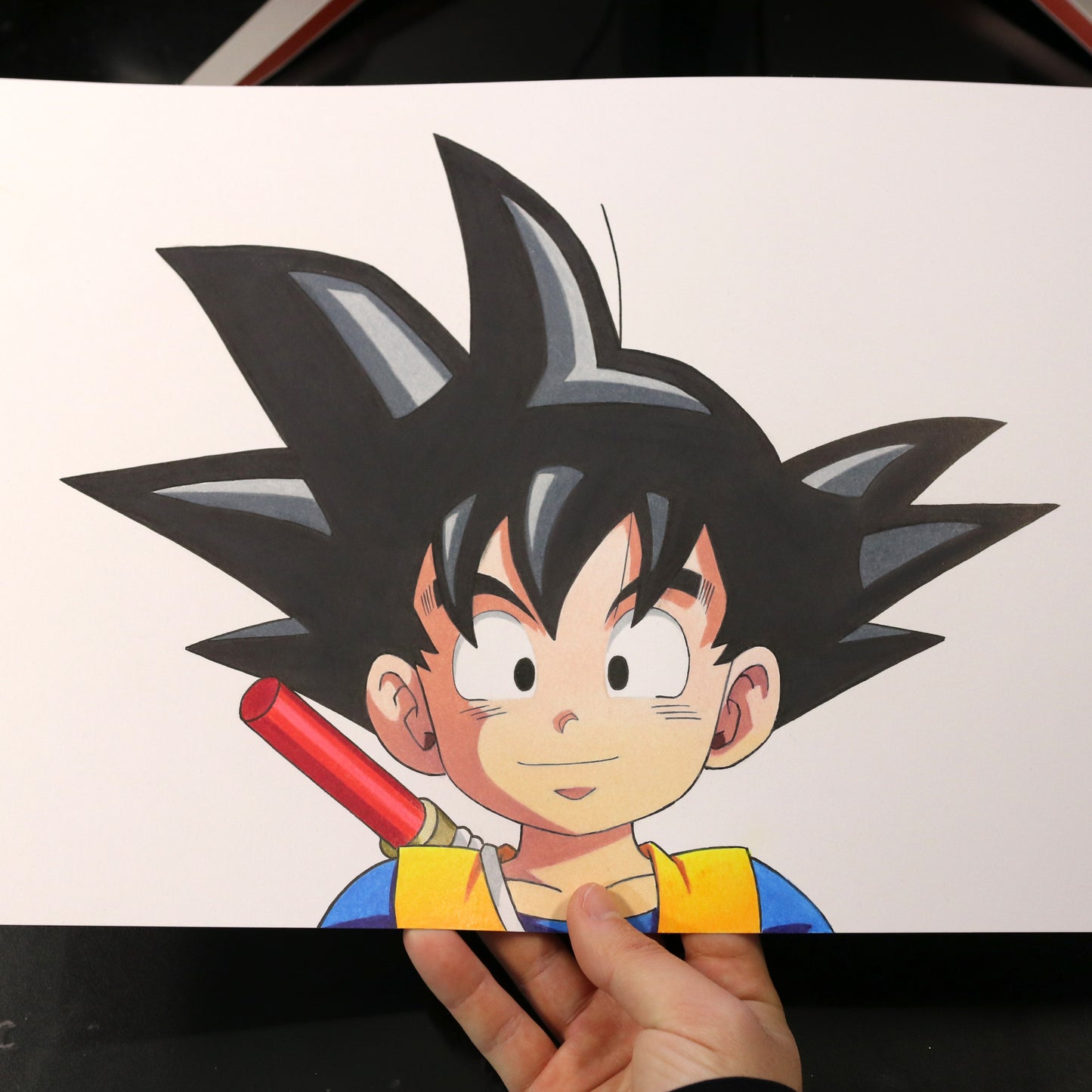 Dibujo original Goku Niño