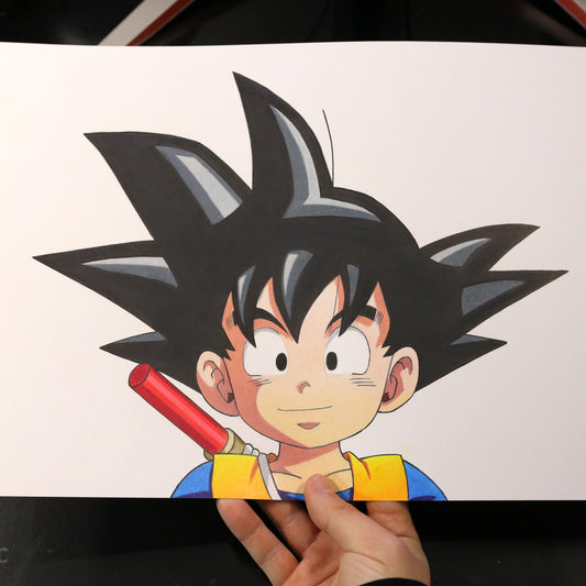 Dibujo original Goku Niño