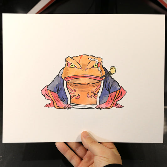 Dibujo original Gamabunta (Naruto)