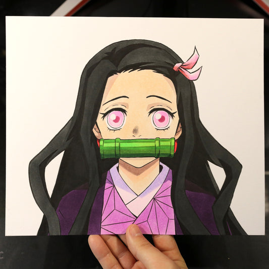 Dibujo original Nezuko