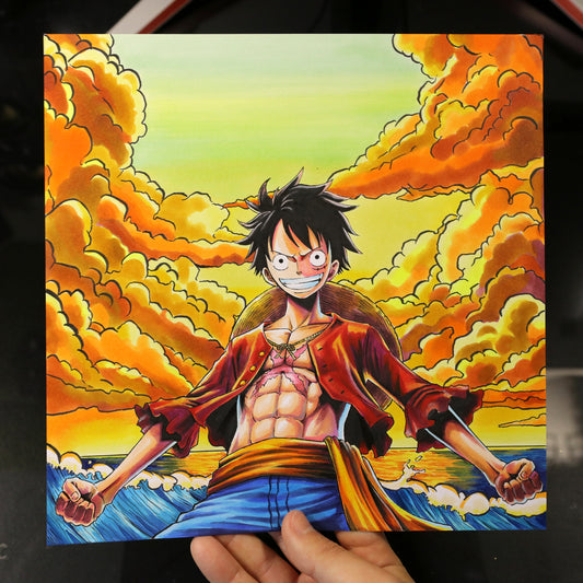 Dibujo original Luffy (One Piece)