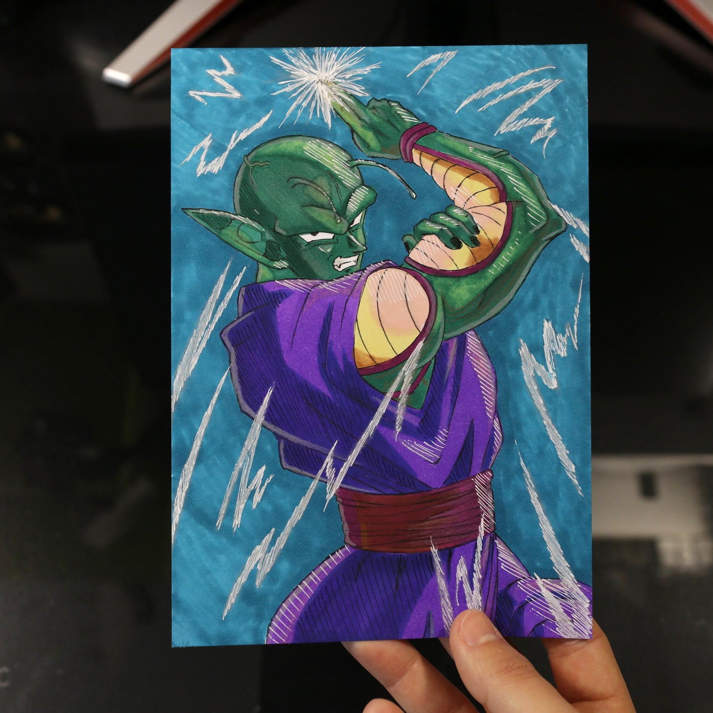 Dibujo original Piccolo