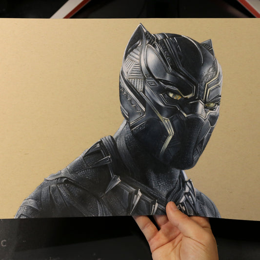 Dibujo original Black Panther