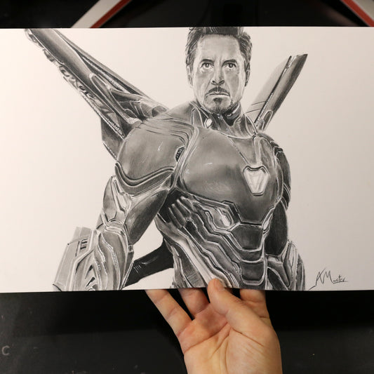 Dibujo original Tony Stark (IronMan)
