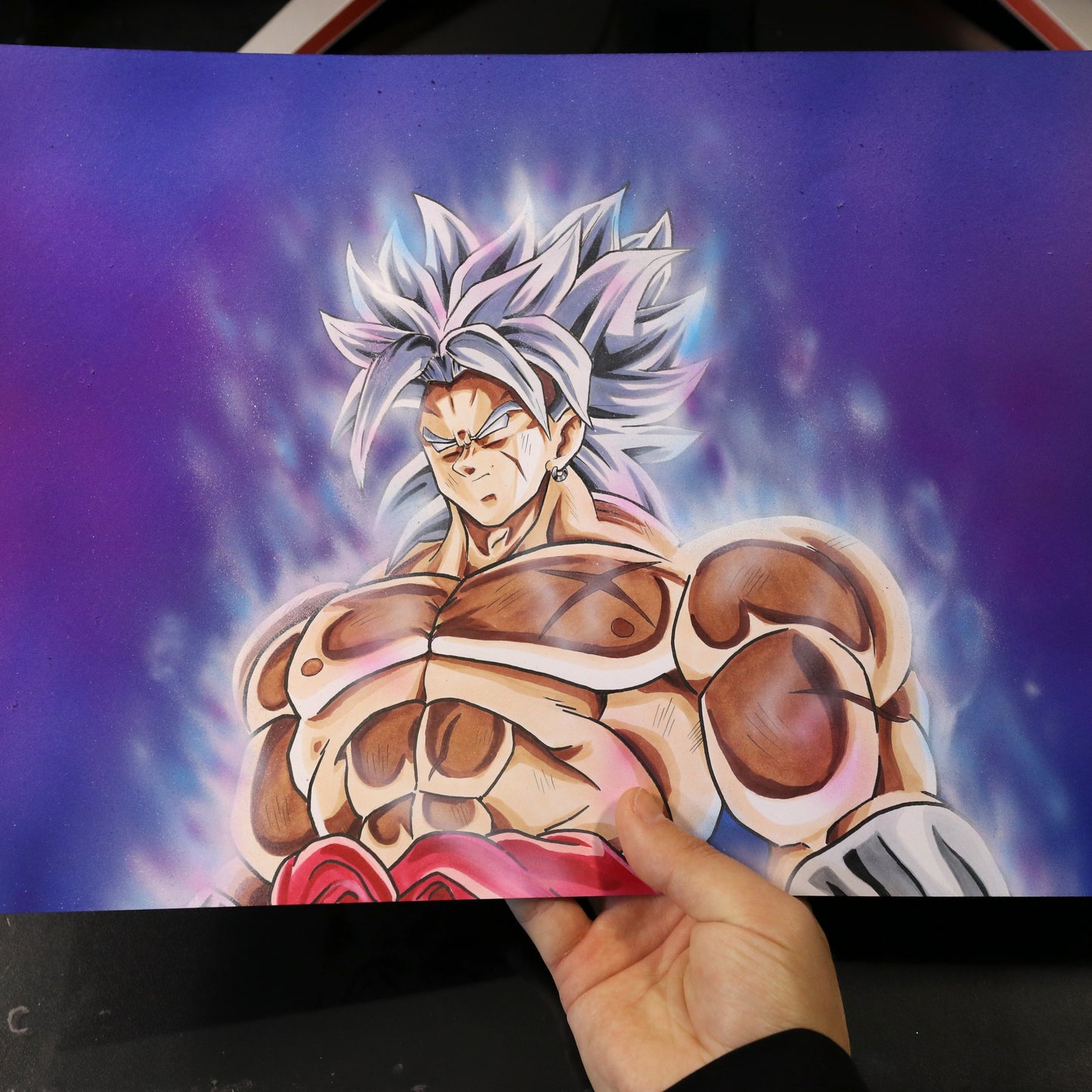 Dibujo original Broly Ultra Instinct