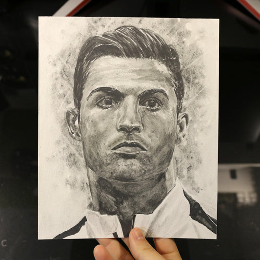 Dibujo original Cristiano Ronaldo