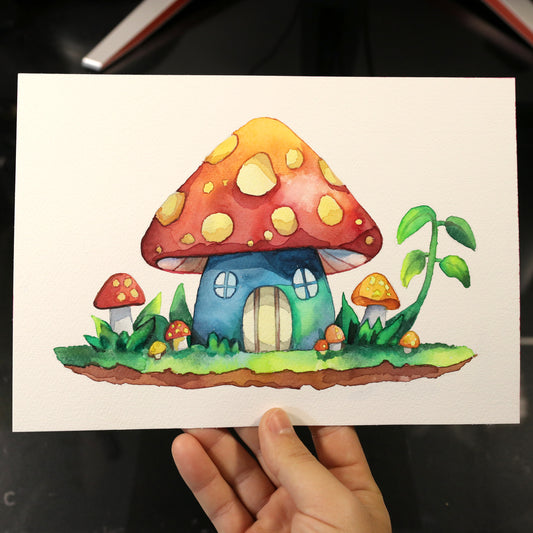 Dibujo original Casa Hongo
