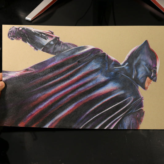 Dibujo original Batman realista