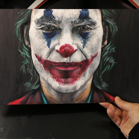 Dibujo original Joker Realista