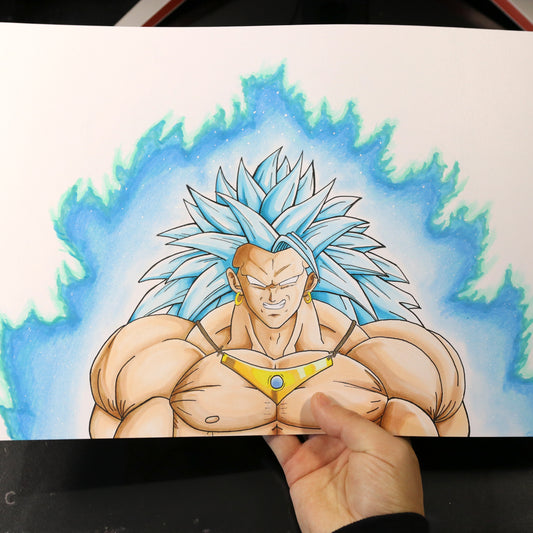 Dibujo original Broly SSJ Blue