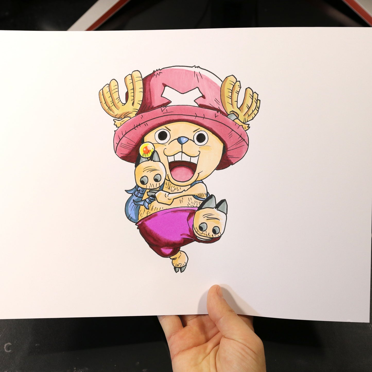 Dibujo original Chopper de One Piece
