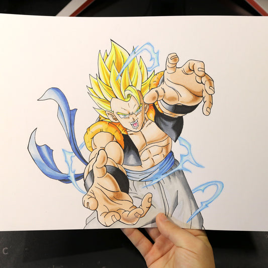 Dibujo original Gogeta SSJ