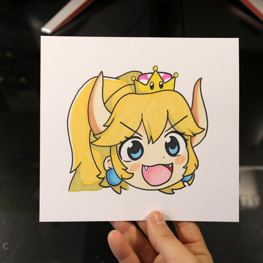 Dibujo original Peach