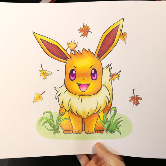 Dibujo original Eevee