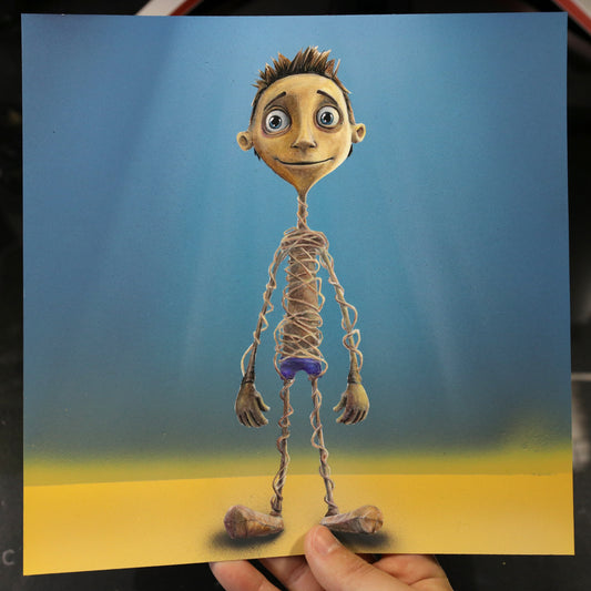 Dibujo original StickMan realista