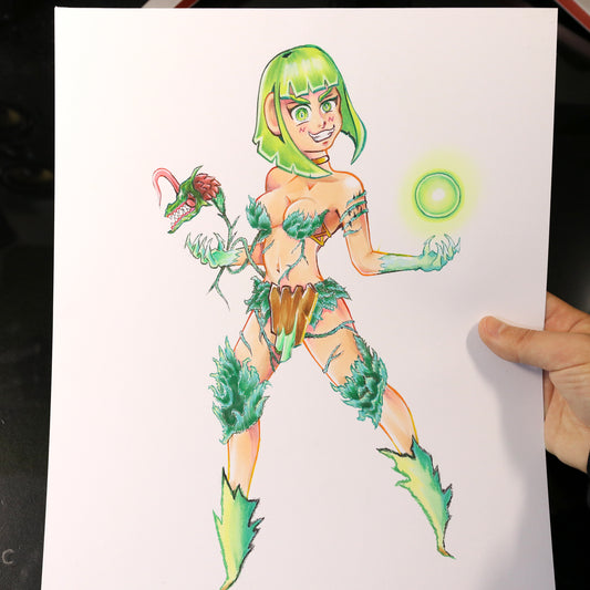 Dibujo original Personaje tipo planta OC (ArteMaster)