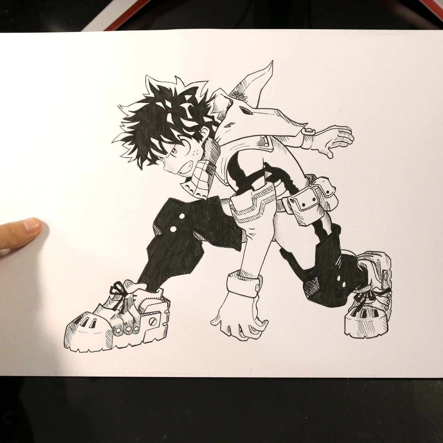 Dibujo original Deku