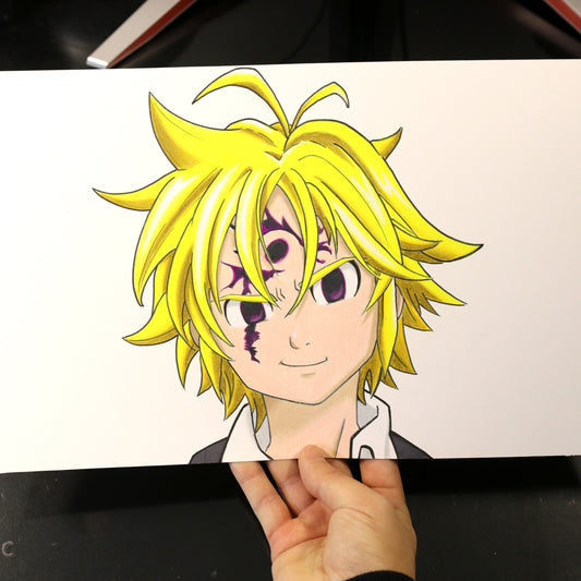 Dibujo original Meliodas (7 pecados capitales)