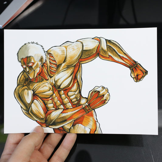 Print Titan acorazado (Shingeki no kyojin)
