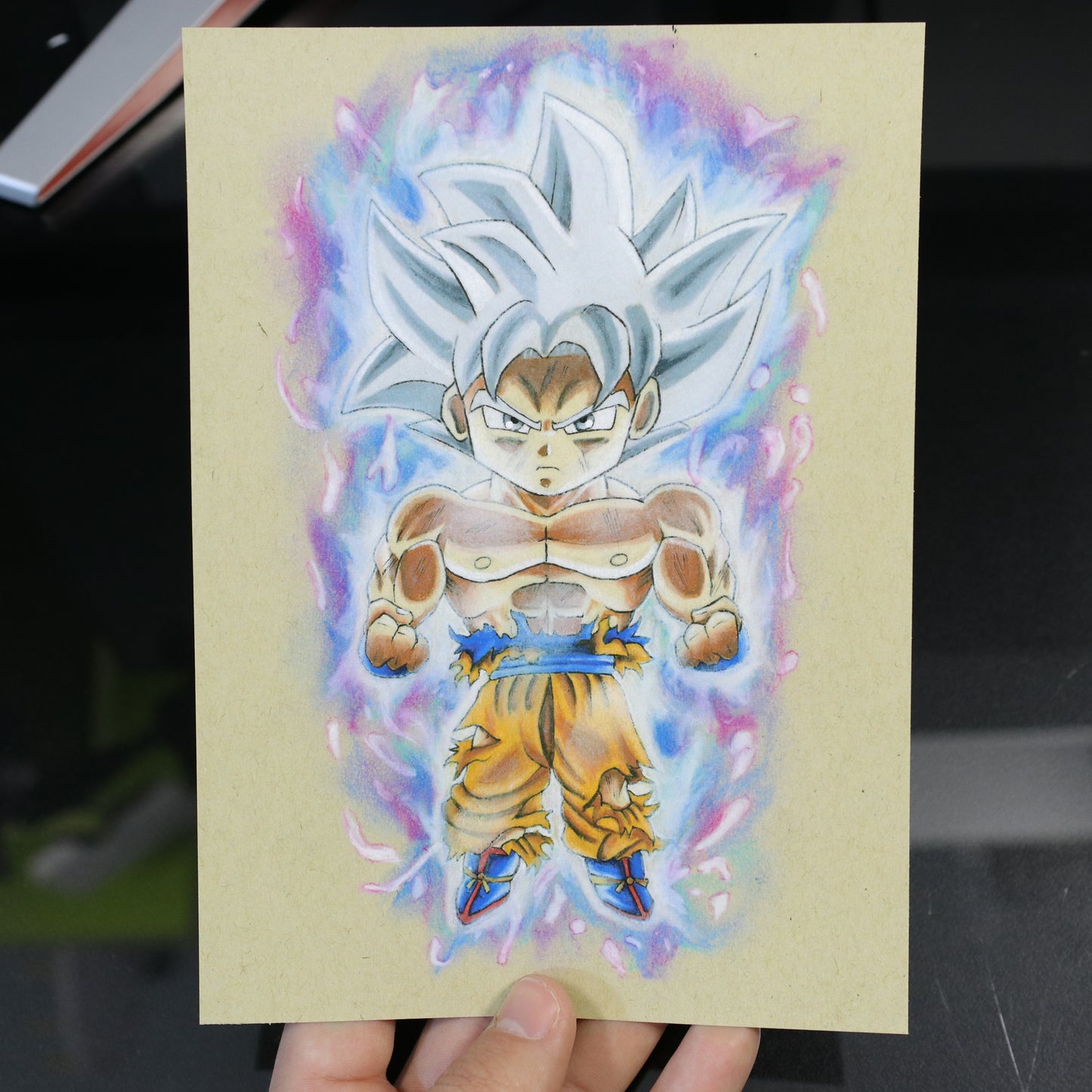 Print Goku Chibi Ultra Instinct