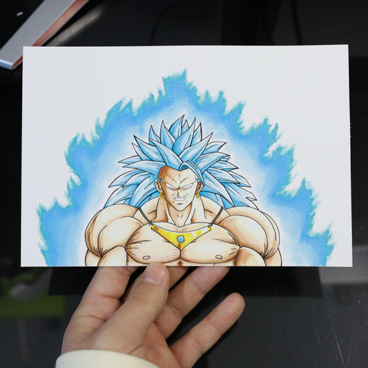 Print Broly SSJ Blue