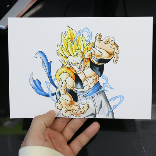 Print Gogeta SSJ