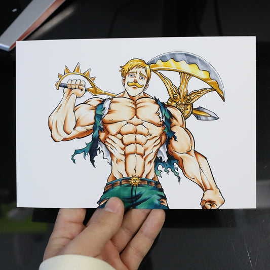 Print Escanor (Los siete pecados capitales)