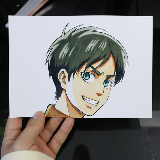 Print Eren (Shingeki no Kyojin)