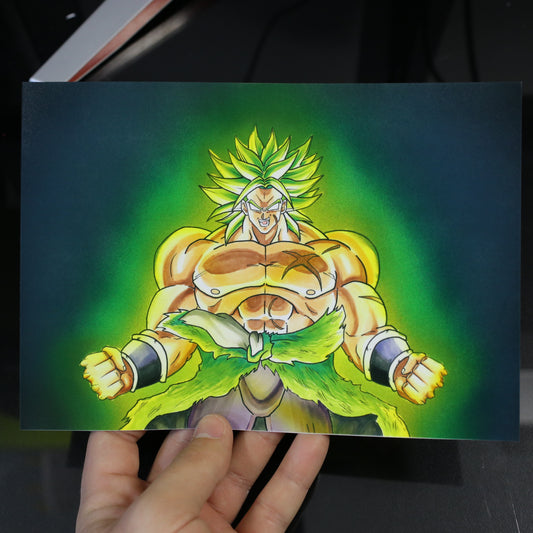 Print Broly (Dragon Ball Super)