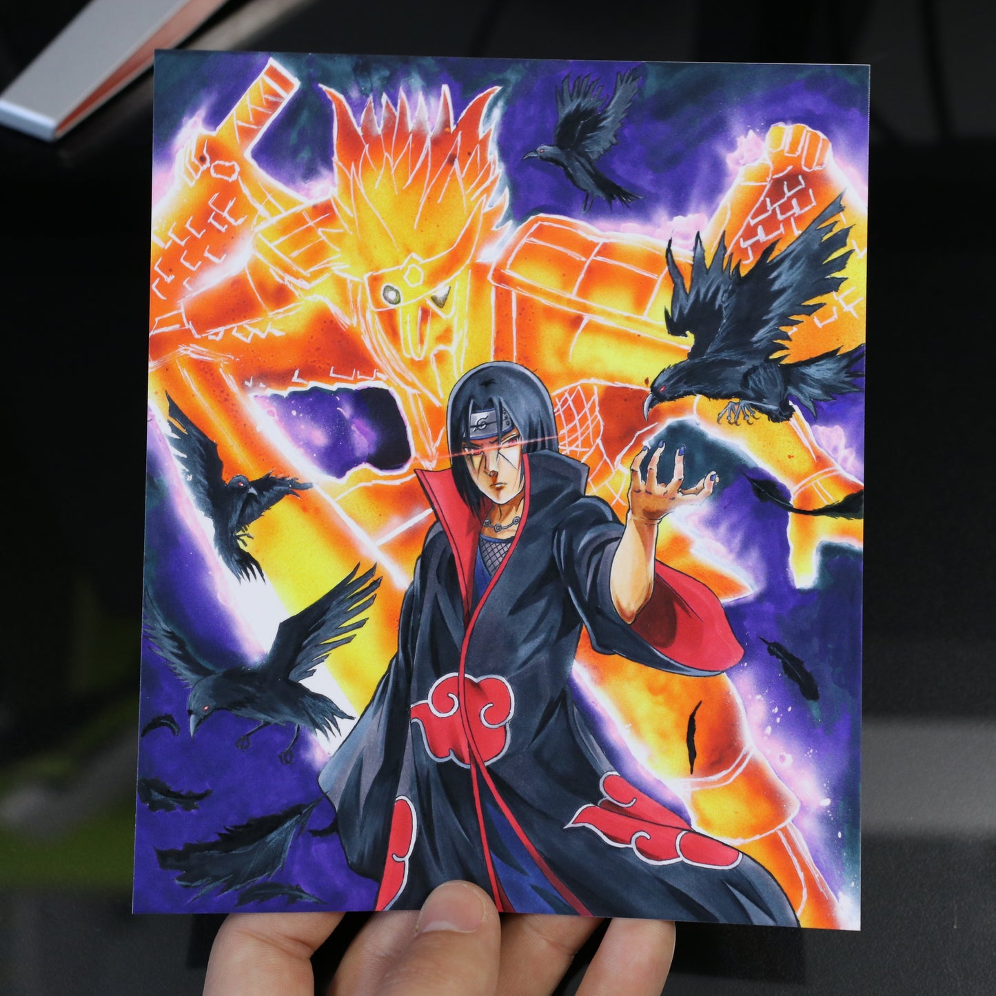 Print Itachi con el Susanoo
