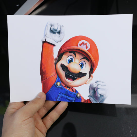 Print Super Mario