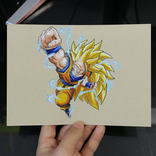 Print Goku SSJ3
