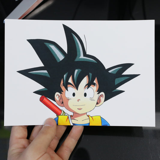 Print Goku niño
