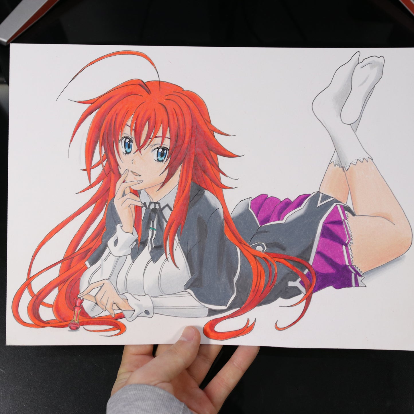 Dibujo original Rias Gremory