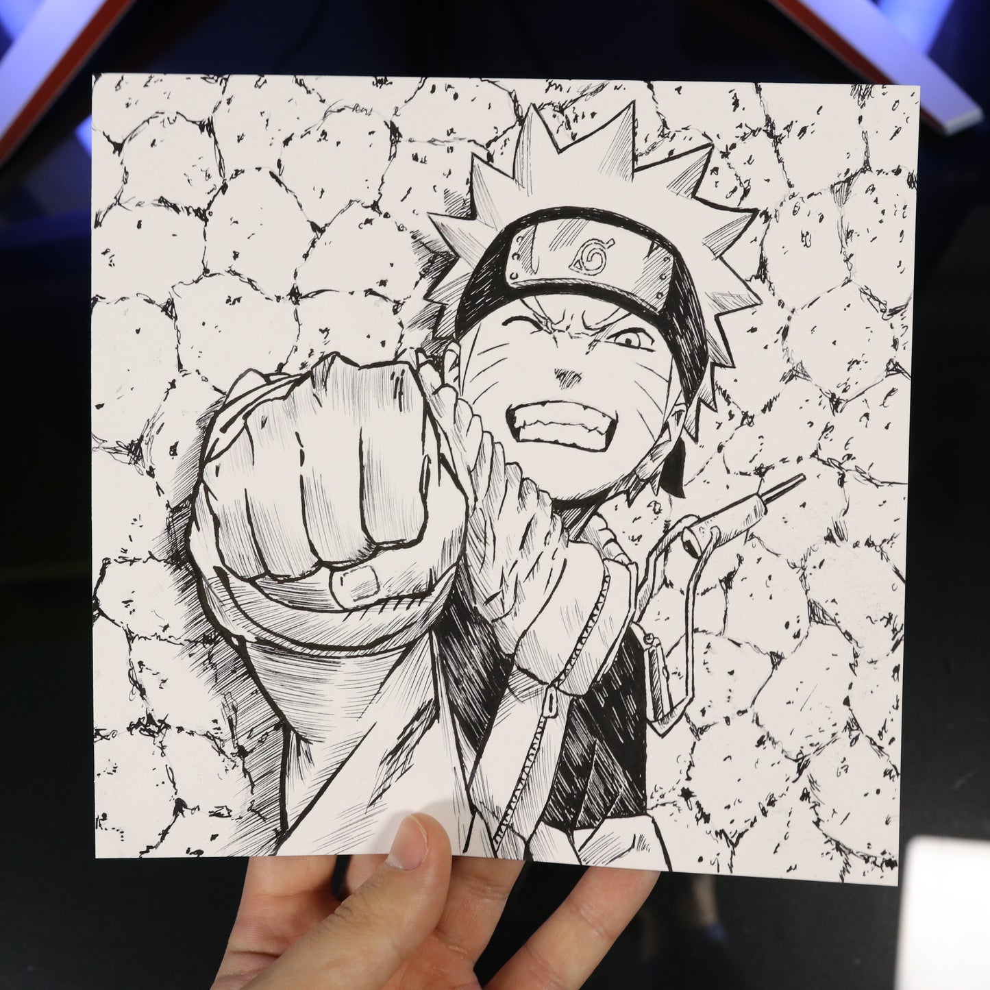 Dibujo original Naruto