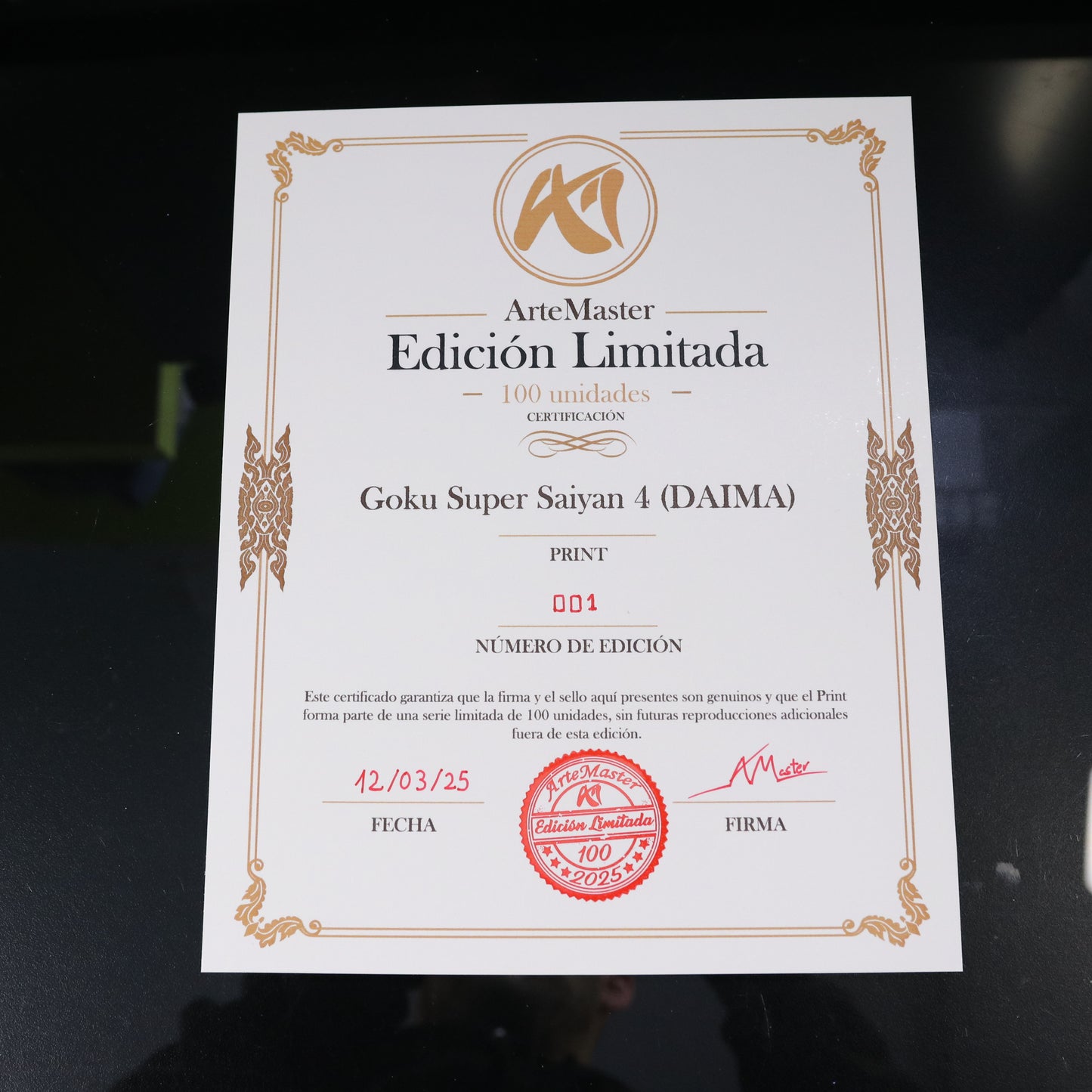 Print Goku Super Saiyan 4 de DAIMA (Edición Limitada)