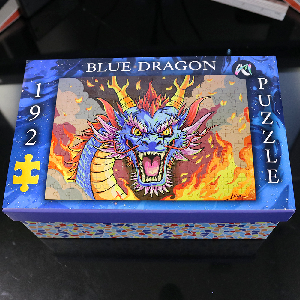 Puzzle "Blue Dragon" 192 piezas