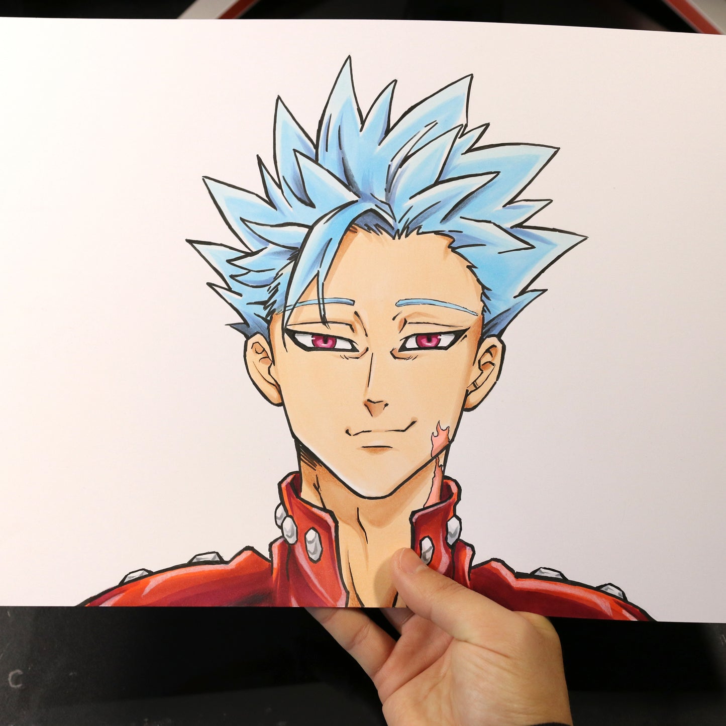 Dibujo original Ban (7 pecados capitales)