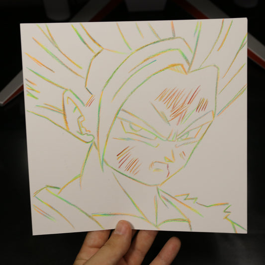 Dibujo original Gohan Multicolor