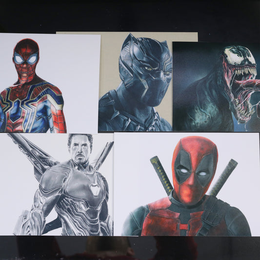 Colección dibujos realistas 2 (5 Prints)